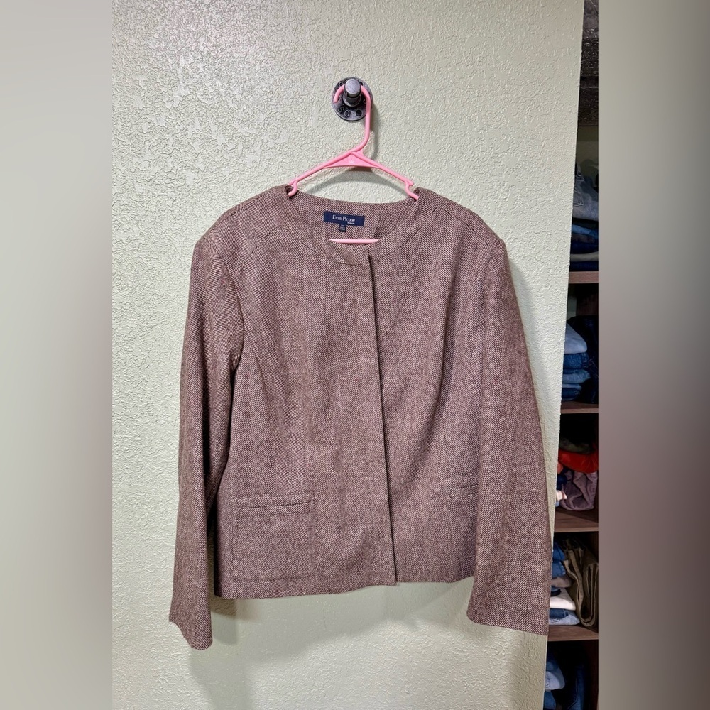 Evan Picone Women's Brown Blazer